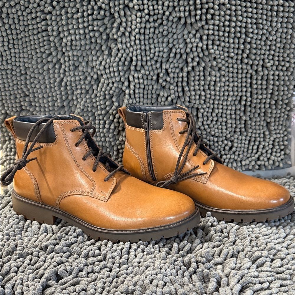 Johnston & Murphy Tan Leather Dress Shoes